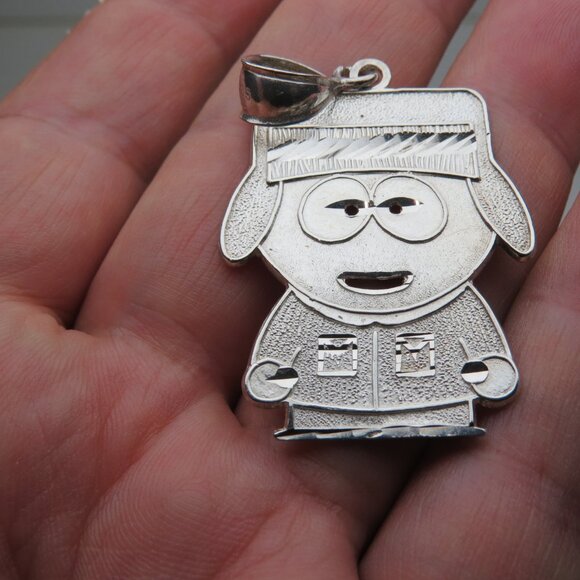 *925 Silver Cartoon Character Dora Pendant - Picture 2 of 4